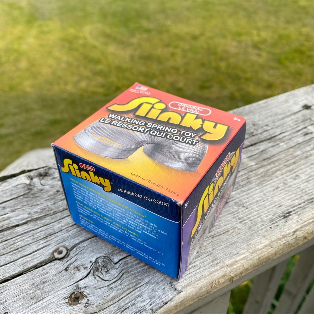 Original Slinky with box. Made in USA. - New unopened. #100